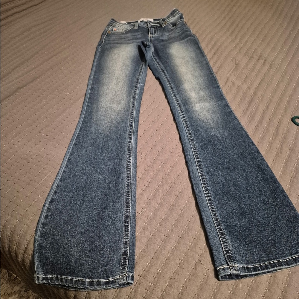 YMI Flare Wide Leg Blue Jeans